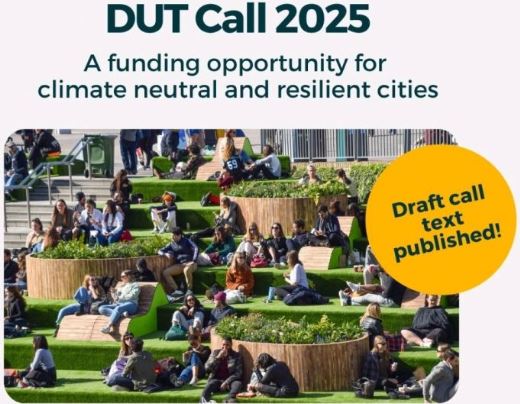 İklim Nötr Şehirler İçin Büyük Fırsat: DUT Call 2025 Başlıyor!